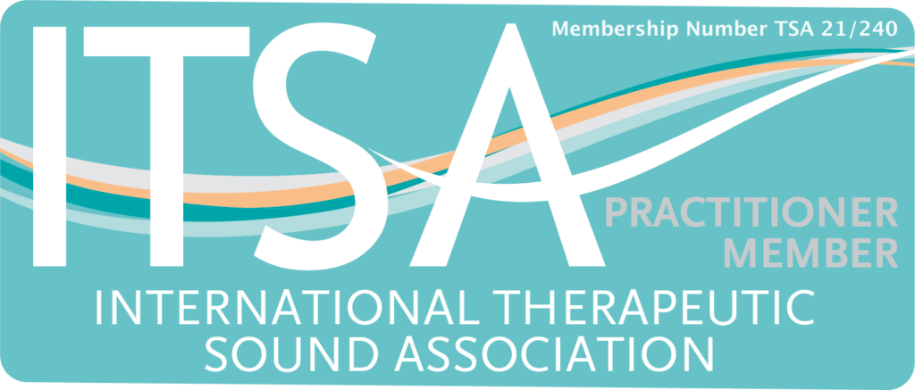 Flame Lily Sound Therapy - ITSA LOGO Claire B